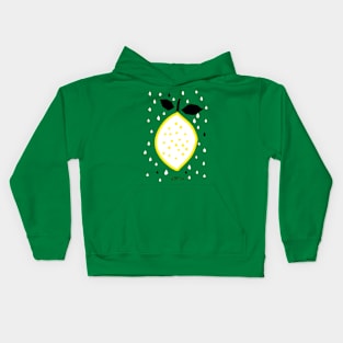 lemon fruit Kids Hoodie